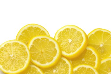 taze limon dilimleri