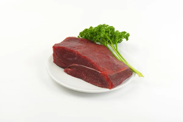 生の牛の肉 — ストック写真