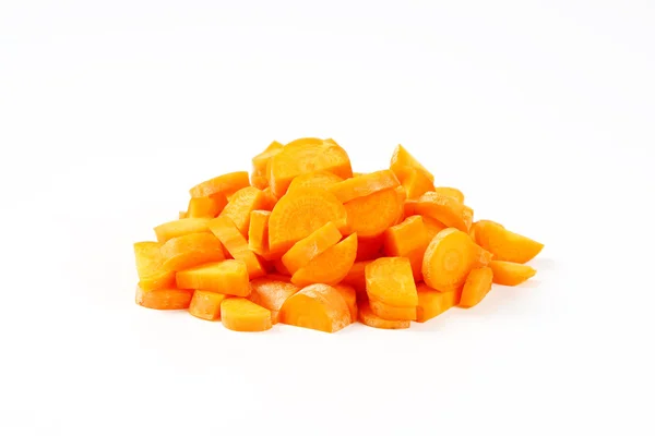 Mucchio di carota tritata — Foto Stock