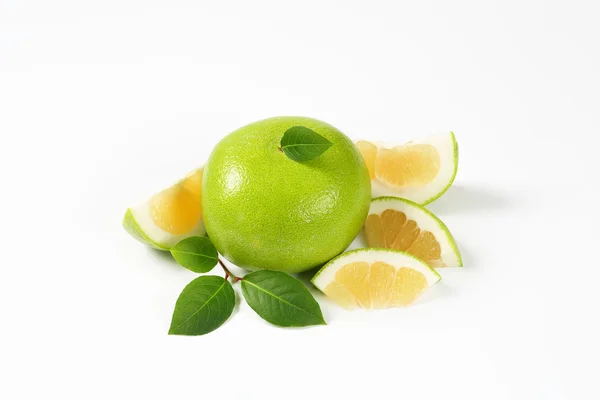 Verde oroblanco grapefruit — Fotografie, imagine de stoc