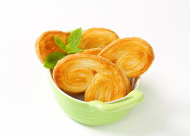 Palmiers - puf böreği kurabiye