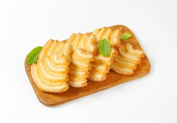 Biscotti di pasta sfoglia italiana — Foto Stock