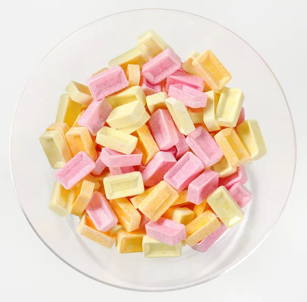Bonbons mit Fruchtgeschmack — Stockfoto
