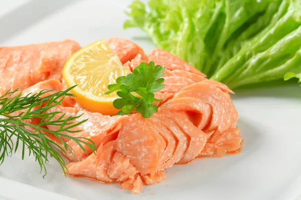 Cooked salmon — Stock Photo, Image