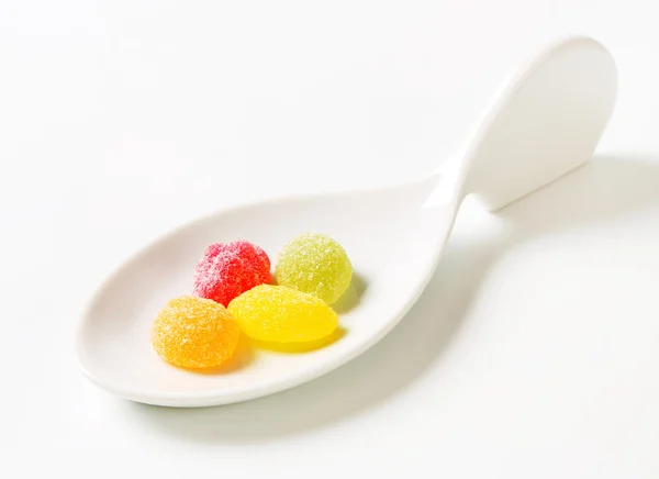 Gummy fruit candy — Stock Photo, Image