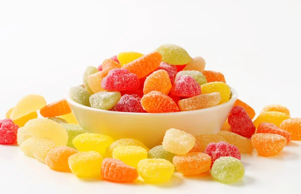 Gummy fruit candy — Stock Photo, Image