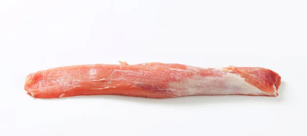 Daging babi mentah tenderloin — Stok Foto