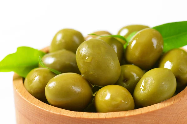 Fresh Green Olives — Stock Photo, Image