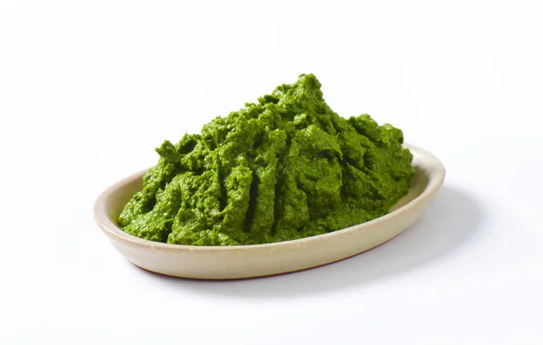 Spinach puree — Stock Photo, Image