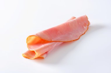 Fırında jambon dilimleri