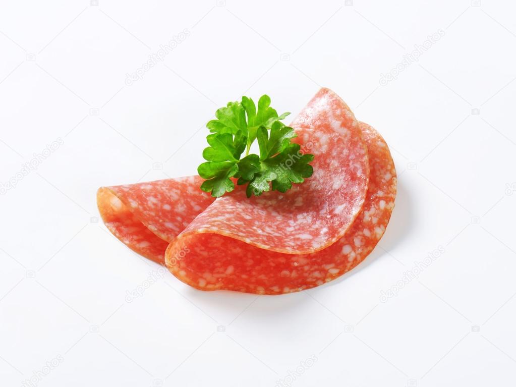 Salami slices