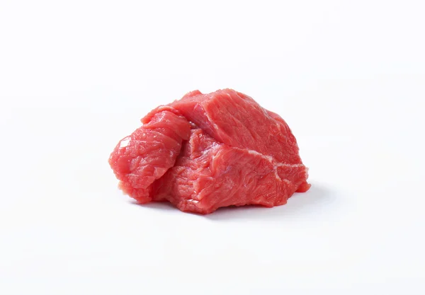 Raw beef meat chunk — Stock Photo, Image