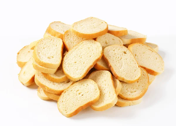 Gesneden wit brood — Stockfoto