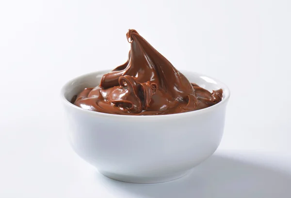 Chocolade hazelnoot verspreiding — Stockfoto