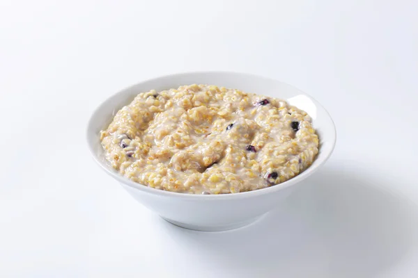 Porridge di avena integrale — Foto Stock