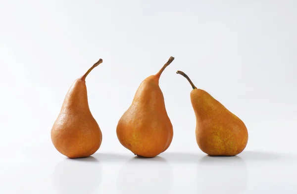 Ripe Bosc pears — Stock Photo, Image