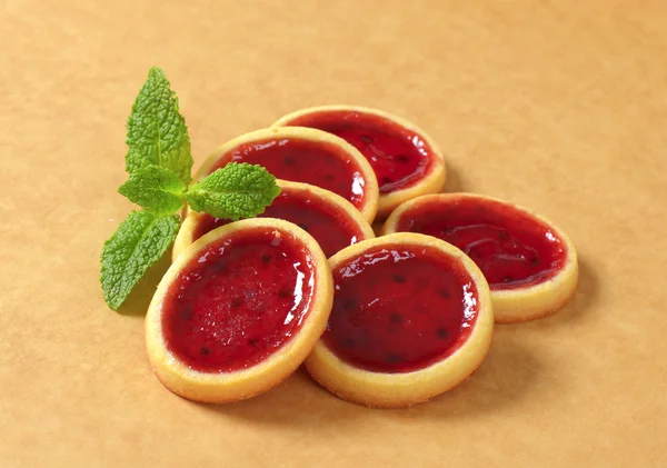 Jam Tartlets — Stock Photo, Image