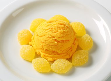 dondurma ve çikolata