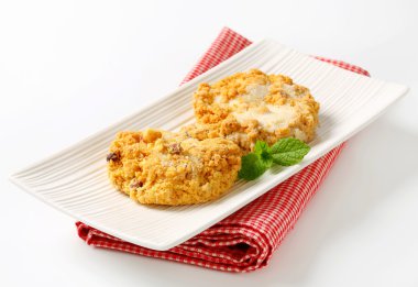 Ufalanan Mısır unu ve Badem Çerezler