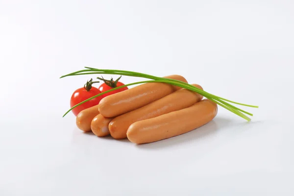 Mini Vienna sausages — Stock Photo, Image