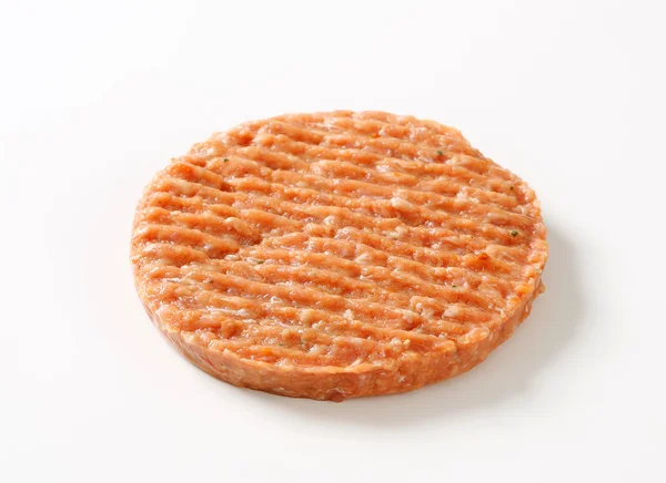 Friss hamburger patty — Stock Fotó