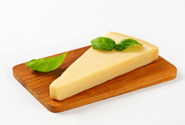 Wedge of Parmesan cheese — Stock Photo, Image