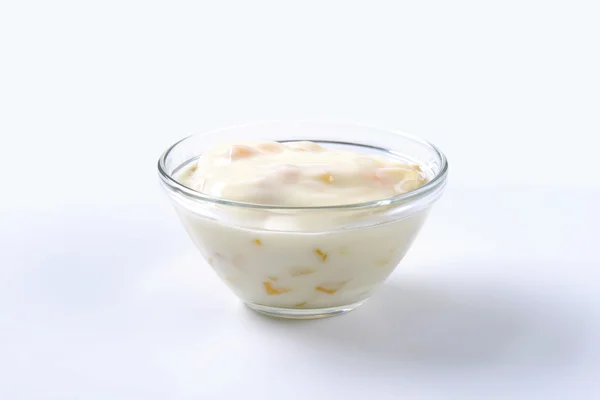 Yogur con fruta — Foto de Stock