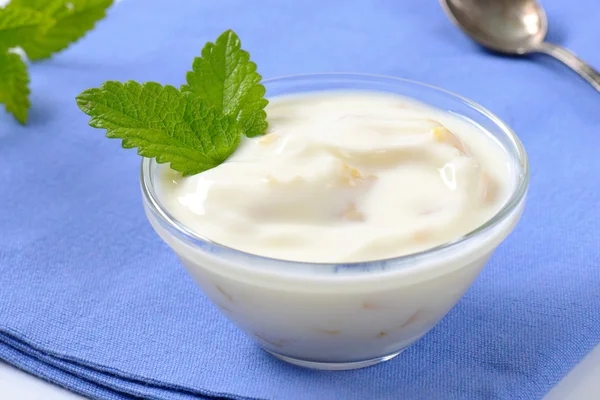 Joghurt mit Früchten — Stockfoto
