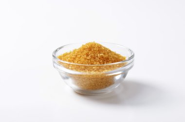 Altın kahverengi ham şeker kamışı