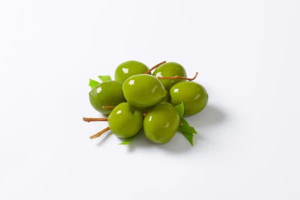 Olives vertes fraîches — Photo