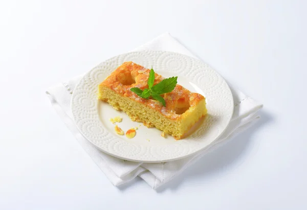 Almond sponge cake — Stock Photo, Image