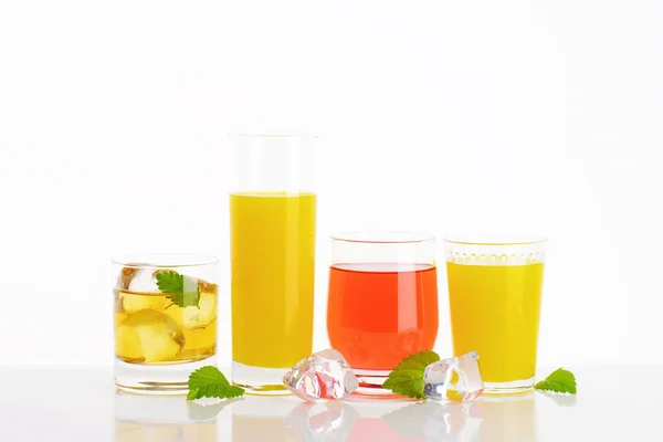 Variety of cold drinks — Stock Photo, Image