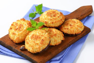 Hindistan cevizi macaroons