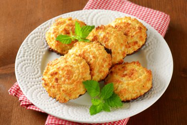 Hindistan cevizi macaroons