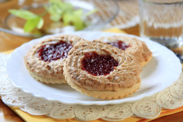 Μαρμελάδα τα cookies — Φωτογραφία Αρχείου