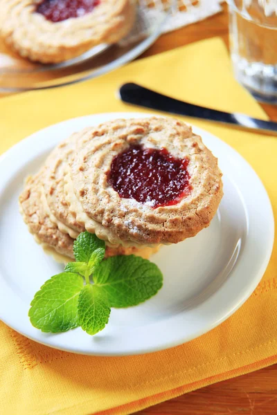 Marmeladenkekse — Stockfoto