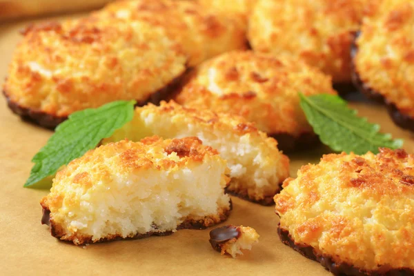 Coconut Bitterkoekjes — Stockfoto