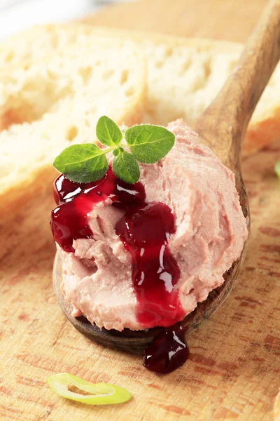 Liver pate — Stock Photo, Image