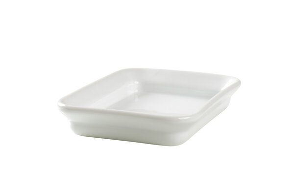 Rectangle ceramic cook and serve dish