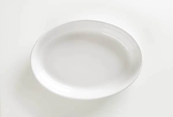 Plat en porcelaine ovale profonde — Photo