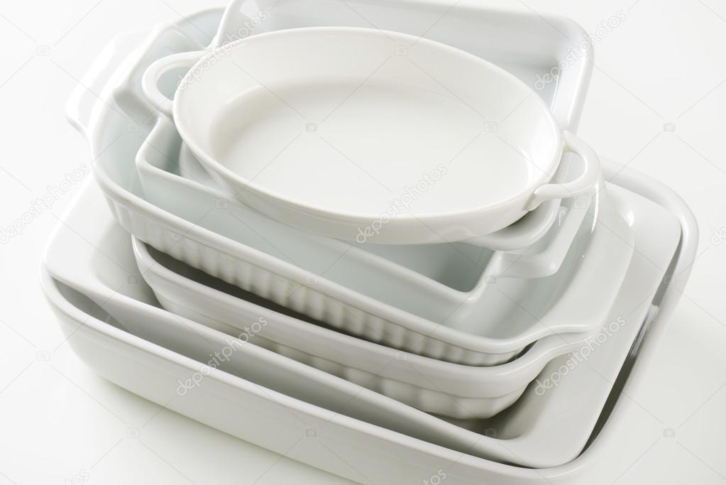 Variety of baking dishes