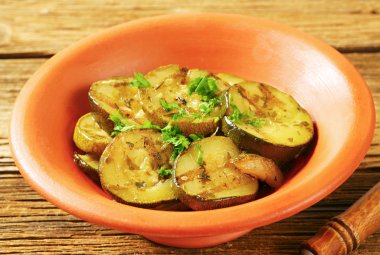 Marine edilmiş kabak