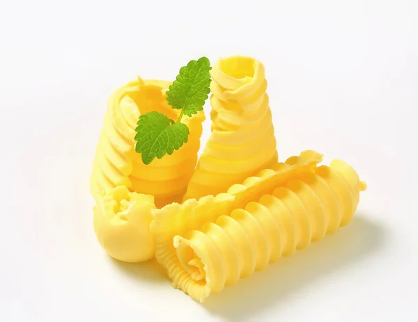 Butter curls — Stock Photo, Image