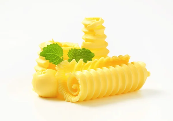 Butter curls — Stock Photo, Image