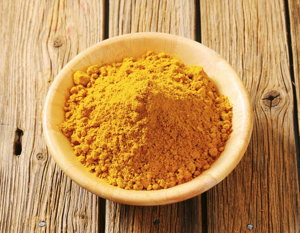 Cumulo di polvere di curry — Foto Stock