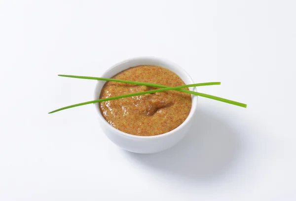 Sweet Bavarian mustard — Stock Photo, Image