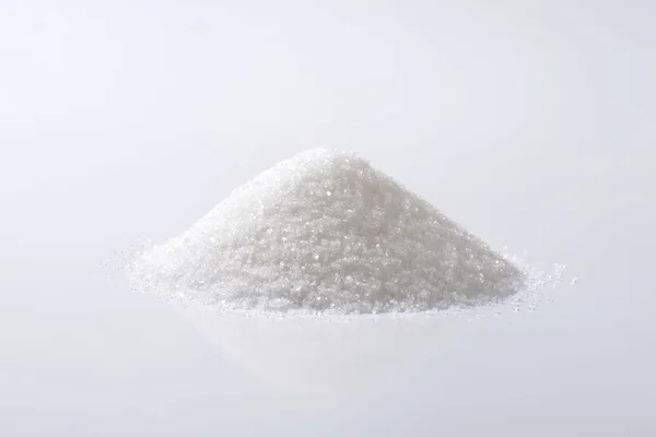 White granulated sugar — Stock Photo, Image