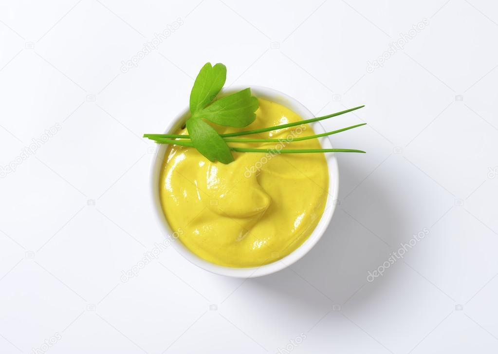 Smooth Dijon mustard Stock Photo by ©ajafoto 66352221
