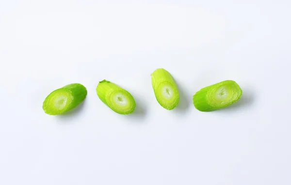 Cipolla verde tritata — Foto Stock