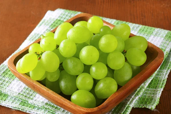 Uvas brancas frescas — Fotografia de Stock
